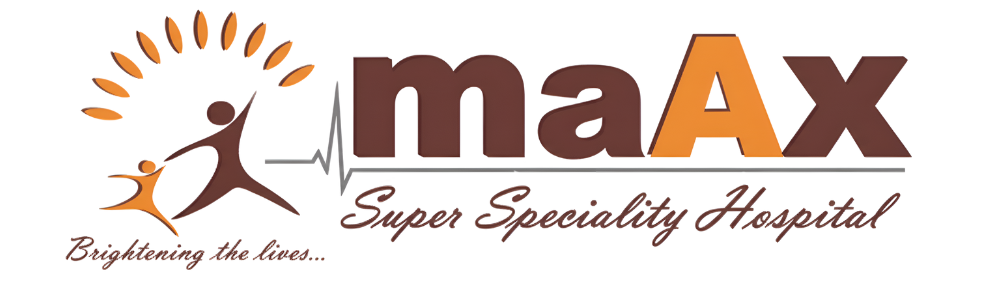 MaaX super speciality hospital logo